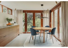 Кръгла трапезна маса в дъбов декор ø 128 cm Storm – Zuiver