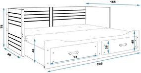 Диван - легло Herald-Grafitis