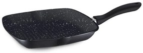 Грил тиган ZEPHYR ZP 4316 M24, 24 см, Гранитно покритие, Мека дръжка, Индукция, Черен