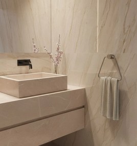 Закачалка за баня Tomi 5810 Brush Nickle