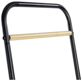 Черен метален стелаж за дрехи Surya - Wenko