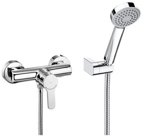 Roca A5A2009C02 - Душ комплект със смесител L20, хром с висок блясък