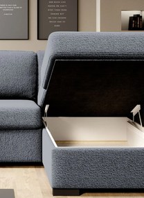 Ъглов Диван Орхидея-Сиво-Ляв