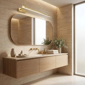 LED аплик за баня SWE033-1W 80cm BRUSH GOLD