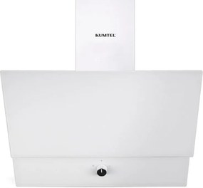 Aбсорбатор Kumtel DA6-830-A0А, 650 m3/h, 60 см, 3 скорости, Механично управление, Стъклен панел, LED осветление, Бял