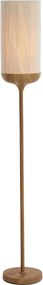 Подова лампа в естествен цвят с текстилен абажур (височина 159 cm) Dania – Light &amp; Living