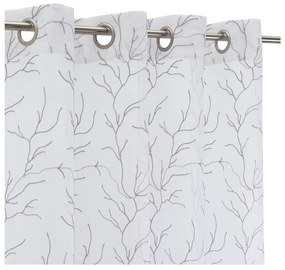 Бяло-сива завеса 140x260 cm Coral – Casa Selección