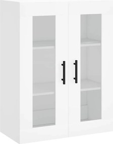 828500 vidaXL Стенен шкаф бял 69,5x34x90 см