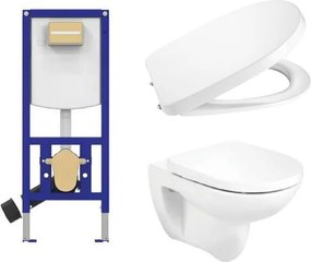 Комплект Duplo Neo 4 в 1 Debba Round Rimless+ бутон по избор, A890030020 + A346998000 + A801B2200B