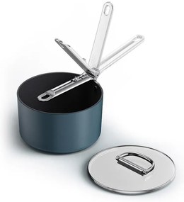 Касерола с капак с керамично покритие подходящо за индукционен котлон Space – Joseph Joseph