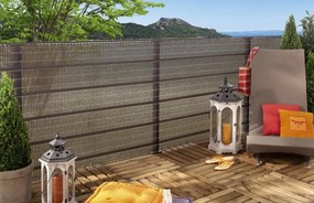 Nortene - Декоративна тъкана мрежа Havana 85% - 1 х 5 м - кафява