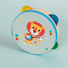 Музикална играчка Tambourine Animal Band – Rex London