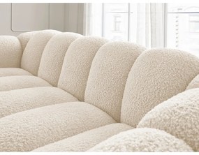 Бежов диван от прежда с примки от букле 232 cm Hippolyte – Bobochic Paris