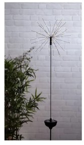 Външно соларно LED осветително тяло с бели светодиоди, височина 100 cm Firework - Star Trading