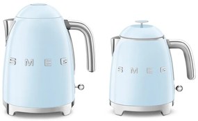 Светлосиня електрическа кана от неръждаема стомана 800 ml Retro Style – SMEG