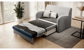 Син/светлосив кадифен сгъваем диван 130 cm Ario – ELTAP