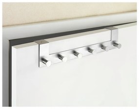 Закачалка за врата с 6 кукички в сребристо Celano - Wenko