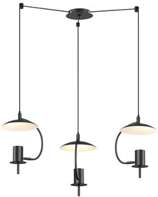 Висяща таванна лампа Parachute 3лампи-Mauro