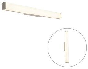 Модерна стенна лампа за баня стомана 62 см IP44 - Cascada