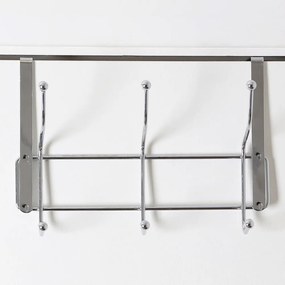 Метален стелаж за врата в сребристо 11 cm Chrome – Premier Housewares