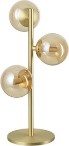 Ideal Lux - LED настолна лампа PERLAGE 3xG9/3W/230V златна/димно бежова