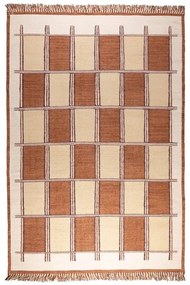Теракотен памучен килим 160x230 cm Gambit – Dutchbone