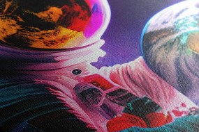 Картина на платно – Астронавт на космическа експедиция