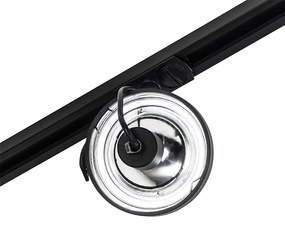 Релсов прожектор 1-фазен черен - Go