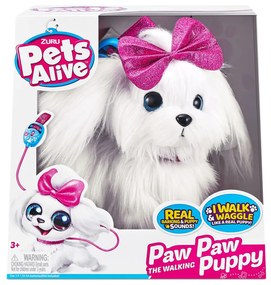 Интерактивно Куче Lil Paw Paw Puppy Pets Alive 30 x 18 x 30 cm