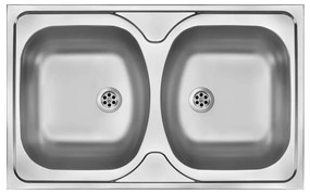 Deante ZM5_0200 - Кухненска мивка TANGO 50x80 см сатен