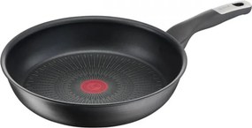 Втора ръка: Тиган Tefal G2550572, 26 см, Thermo-Spot, Незалепващо титаниево покритие X6, Индукция, Черен