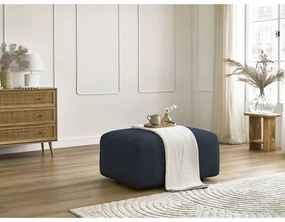 Тъмносиня табуретка от букле Tina – Bobochic Paris