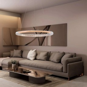 Лампа LED MS009-CP ROSE GOLD 59cm