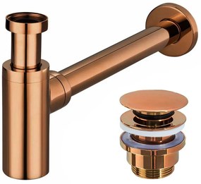 Сифон Rea Click-Clack Copper