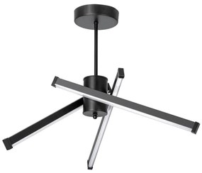 LED Полилей 3xLED/10W/230V 3000-6500K Ø 62 см черен