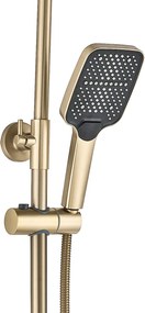 Комплект за душ REA JOE Brush Gold