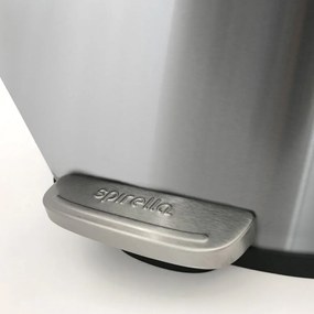 Стоманено кошче за боклук с педал в матово сребрист цвят 50 l Akira – Spirella