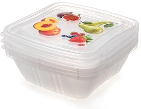 Комплект от 3 класически кутии за храна, 0,5 л - Snips