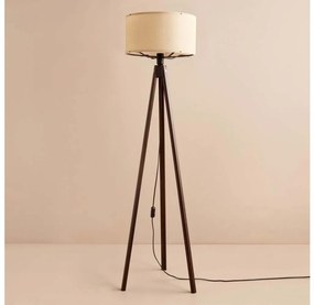 Подова лампа AYD 1xE27/40W/230V кафява/бежова