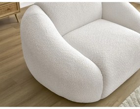 Бяло кресло от букле Tina – Bobochic Paris