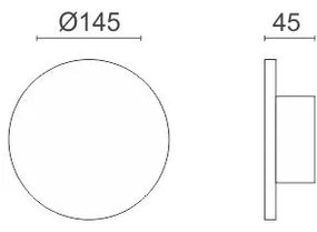 Аплика LED 5886
