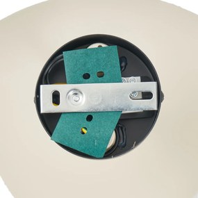 Дизайнерска стенна лампа бежова органична 20 см 2 светлини - Pulley