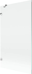Mexen Lunar параван на вана 1-крилен 100 x 150 см, прозрачен, хром - 897-100-000-01-00