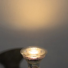 Комплект от 5 GU10 50mm LED крушки прозрачни 3.5W 330 lm 3000K