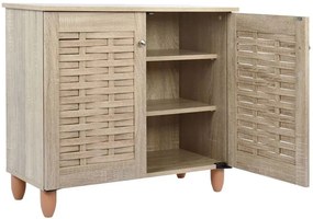 Шкаф за обувки Warren 2D-Естествен дървесен