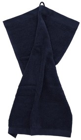 Тъмносиня памучна кърпа от тери 40x60 cm Comfort – Södahl