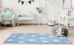 Килим Colore Colori Cocoon 8391-Светло синьо-Диаметър: 160 см.