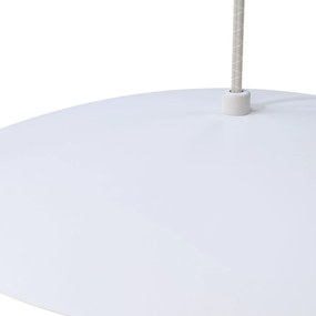 Бяло висящо осветително тяло, височина 150 cm Poppins - SULION