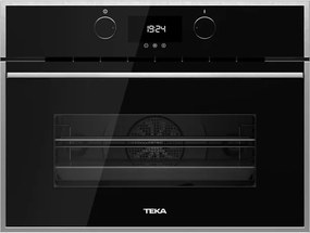 Teka HLC 844 C BK-SS Фурна за вграждане+микровълнова