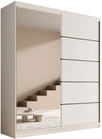 Плъзгащ се гардероб Shelvia 180-Leuko